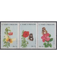 F-EX46779 SAO TOME I PRINCIPE MNH 1988 INSECTS BUTTERFLY MARIPOSAS PAPILLON.