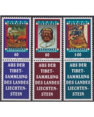 F-EX44946 LIECHTENSTEIN MNH 1993 TIBET CULTURE SHIP.