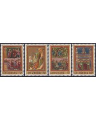 F-EX44947 LUXEMBURG MNH 1971 MEDIEVAL ART MINIATURE.