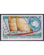 F-EX45239 TAAF FRANCE MNH 1992 GLOBE CHALLENGE GLOBE SHIP BARCOS.