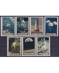 F-EX46998 GUINEE GUINEA MNH 1979 10th ANIV OF MAN IN MOON COSMOS ASTRONOMY.