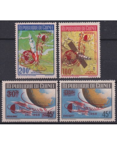 F-EX47002 GUINEE GUINEA MNH 1968 APOLLO 8 COSMOS ASTRONOMY.
