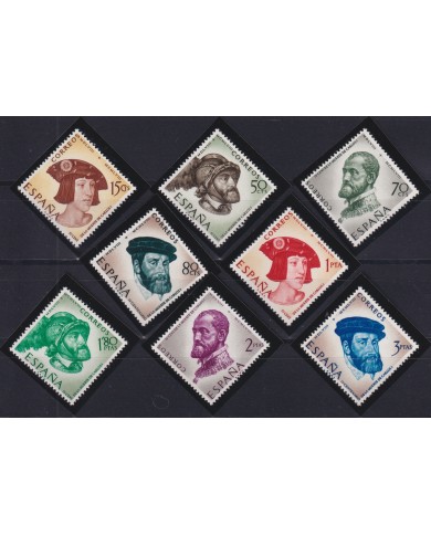 F-EX45215 SPAIN MNH 1958 400th ANNIV CARLOS I. DISCOVERY OF AMERICA SEVILLA.