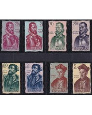 F-EX45184 SPAIN MNH 1962 CONQUEST & DISCOVERY OF AMERICA ALONSO DE MEDOZA.