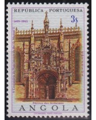 F-EX45200 ANGOLA PORTUGAL MNH 1969 V CENT OF KING MANUEL CHURCH ARCHITECTURE.