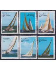 F-EX47044 GRENADA & GRENADINES MNH 1988 REGATTA SAILING YACHT RACING SHIP.