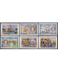 F-EX47105 ST LUCIA MNH 1994 KING & QUEEN OF ENGLAND WAR BATTLESHIP.
