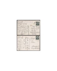 F-EX16377 ALEMANIA GERMANY  AUSTRIA WWII POSTAL USED