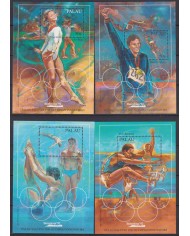 F-EX45832 PALAU MNH 1992 OLYMPIC GAMES BARCELONA ATHLETISM SWIMMING GYMNASTIC.