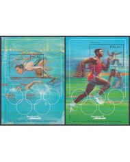 F-EX45832 PALAU MNH 1992 OLYMPIC GAMES BARCELONA ATHLETISM SWIMMING GYMNASTIC.