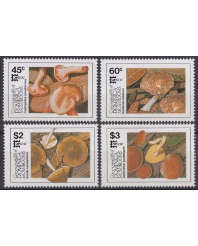 F-EX46961 ANTIGUA & BARBUDA MNH 1987 MUSHROOMS CHAMPIGNON FUNGI.
