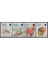 F-EX46960 SOLOMON IS MNH 1984 MUSHROOMS CHAMPIGNON FUNGI.