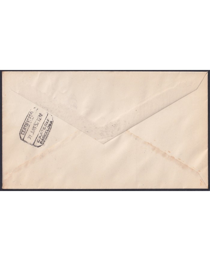 F-EX45782 GUINEA EQUATORIAL 1952 REG FDC FLOWER FLORES.