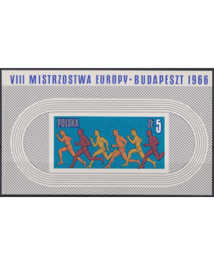 F-EX44983 POLAND MNH 1966 SPORT ATHLETISM CHAMPIONSHIP.