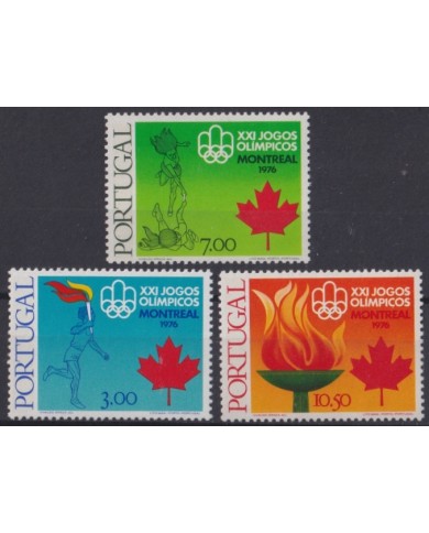 F-EX45388 PORTUGAL MNH 1976 MONTREAL OLYMPIC GAMES TOURCH.