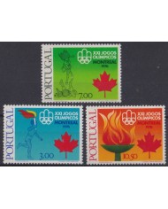 F-EX45388 PORTUGAL MNH 1976 MONTREAL OLYMPIC GAMES TOURCH.