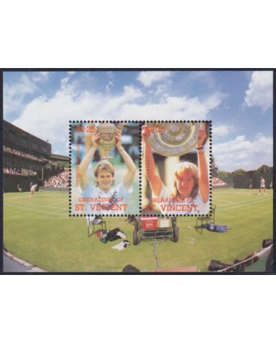 F-EX46876 ST VINCENT & GRENADINES MNH 1988 TENNIS PLAYERS CHAMPIONSHIP CUP.