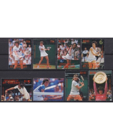 F-EX46861 ST VINCENT & GRENADINES MNH 1988 TENNIS PLAYERS CHAMPIONSHIP CUP.