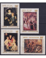 F-EX46921 CENTRAL AFRICA MNH 1977 ART PAINTING RUBENS.