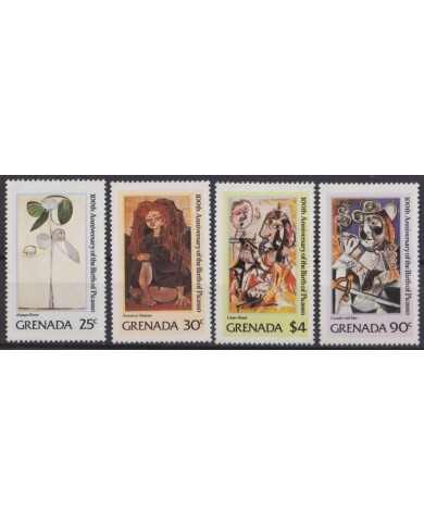 F-EX46933 GRENADA MNH 1981 ART PAINTING CENT ANNIV BIRTH OF PABLO PICASSO.