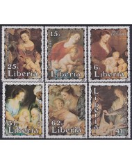 F-EX46919 LIBERIA MNH 1984 ART PAINTING RUBENS.
