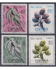 F-EX45575 ESPAÑA SPAIN RIO MUNI MNH 1967 PLANTS FLOWERS FLORES PRO-CHILDREN.