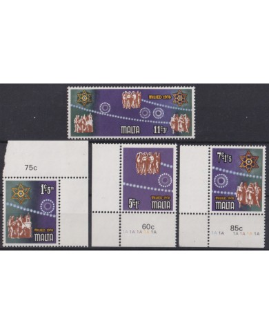 F-EX43429 MALTA MNH 1978 CHRISTMAS NAVIDAD ART DRAWING RELIGION.