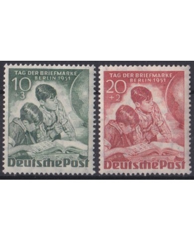 F-EX47157 GERMANY BERLIN 1951 MLH PHILATELIC COLLETECTING.