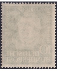 F-EX47184 GERMANY 1952 MNH MARTIN LUTHER RELIGION.