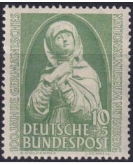 F-EX47183 GERMANY 1952 MNH NUREMBERG CHURCH MADONNA.