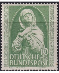 F-EX47164 GERMANY 1952 MLH NUREMBERG CHURCH MADONNA.