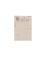 1789-PS-1 ESPAÑA SPAIN REVENUE SEALLED PAPER PAPEL SELLADO 1789 SELLO 4to.