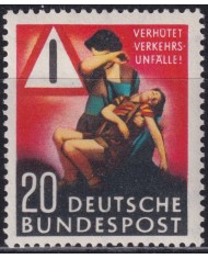 F-EX47170 GERMANY 1953 MLH ROAD SAFETY CAMPAING.