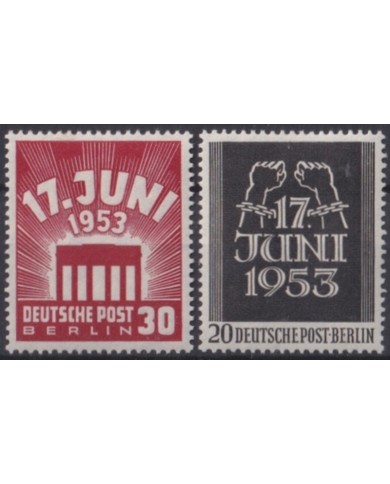 F-EX47155 GERMANY BERLIN 1953 MLH BRANDEMBURG GATES FREEDOM.
