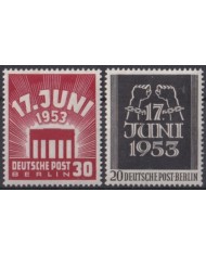 F-EX47155 GERMANY BERLIN 1953 MLH BRANDEMBURG GATES FREEDOM.