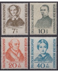 F-EX47289 GERMANY 1955 MLH RELIEF FUND FLORENTINE NIGHTINGALE ADOLF KOLPING.