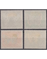 F-EX47286 GERMANY MLH 1962 YOUNTH WELFARE BUTTERFLIES MARIPOSAS PAPILLON.