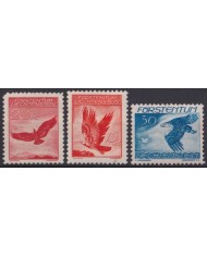 F-EX47438 LIECHTENSTEIN MH 1934-36 BIRD AVES PAJAROS.