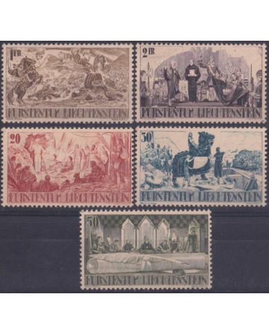 F-EX47331 LIECHTENSTEIN MNH 1942 HOUSE OF MONTFORT.