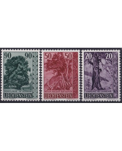 F-EX47320 LIECHTENSTEIN MNH 1959 FOREST SHRUBS TREE.