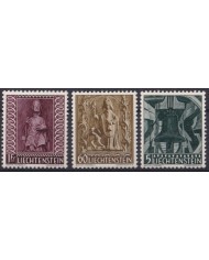 F-EX47323 LIECHTENSTEIN MNH 1959 CHRISTMAS NAVIDAD ART SCUTURE.