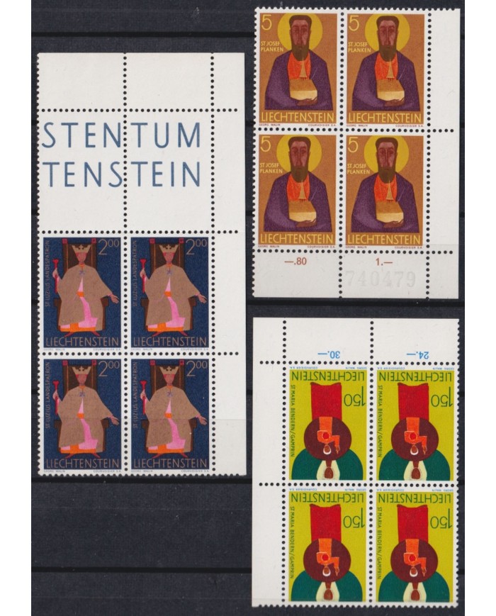 F-EX47337 LIECHTENSTEIN MNH 1968 ICONS RELIGION BLOCK 4.