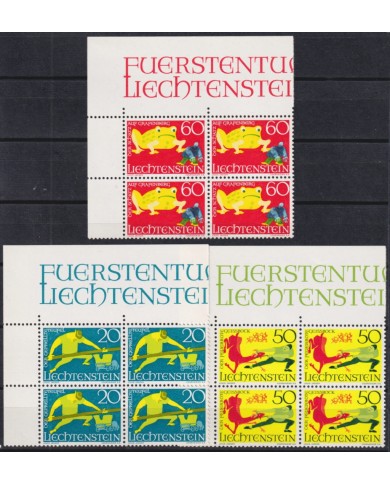 F-EX47373 LIECHTENSTEIN MNH 1969 TALES & LEYENDS BLOCK 4.