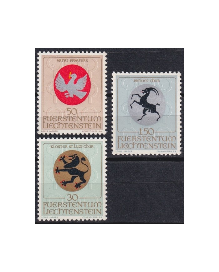 F-EX47348 LIECHTENSTEIN MNH 1969 LOCAL COAST OF ARMS.