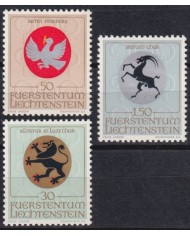 F-EX47348 LIECHTENSTEIN MNH 1969 LOCAL COAST OF ARMS.
