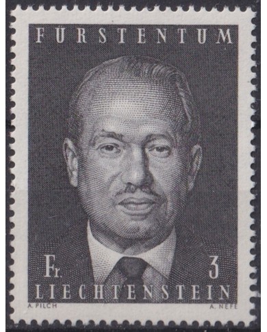 F-EX47365 LIECHTENSTEIN MNH 1970 3fr PRINCE.