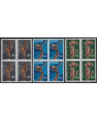 F-EX47318 LIECHTENSTEIN MNH 1972 ROOT SCULTURE ART BLOCK 4.