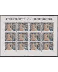 F-EX46606 LIECHTENSTEIN MNH 1979 CHRISTMAS NAVIDAD ART TAPESTRY SHEET.