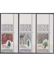 F-EX47370 LIECHTENSTEIN MNH 1986 TREE FOREST SILVER FIR OAK SPRUCE.