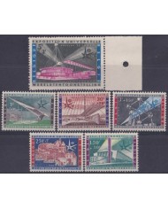 F-EX47395 BELGIUM MNH 1958 UNIVERSAL EXPOSITION BRUXELLES.